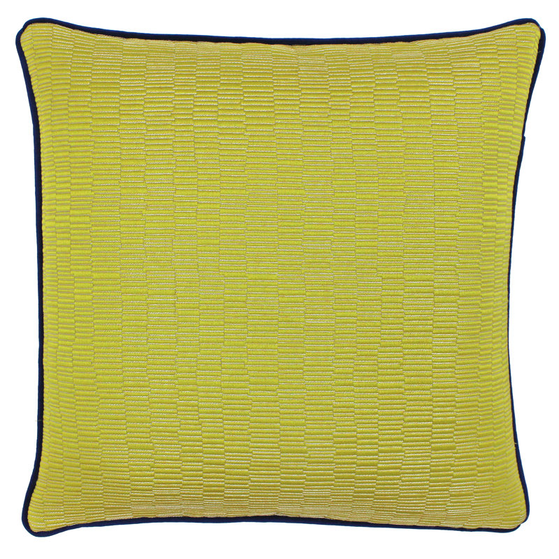 Geometric Square Pillow Cover, Citrine