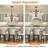 8-light Steel Dimmable Classic / Traditional Chandelier-1126859432