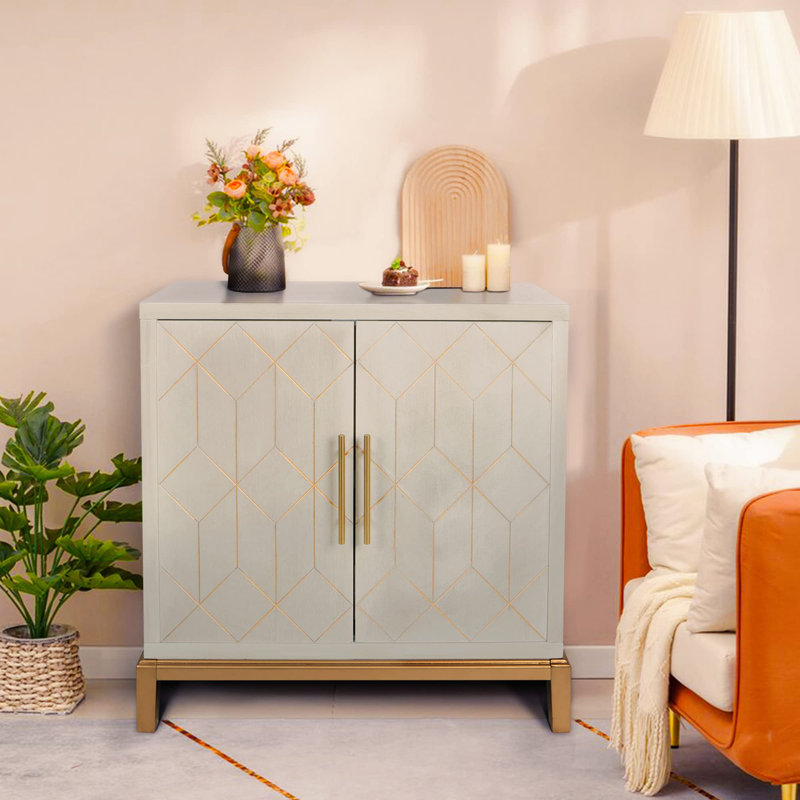Armoire à grain de bois Accent