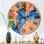 Horloge murale surdimensionnée