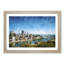 Skyline of Pittsburgh Pennsylvania - Picture Frame Painting Print-56705414-56705416