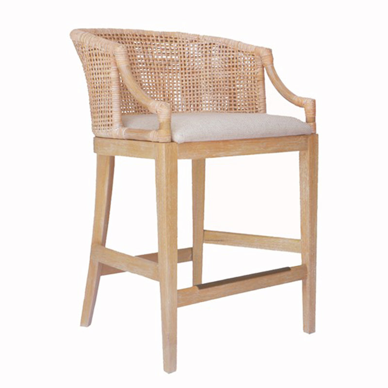 Handcrafted Counter Stool 25" H