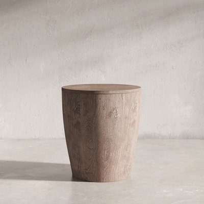 Solid Wood End Table