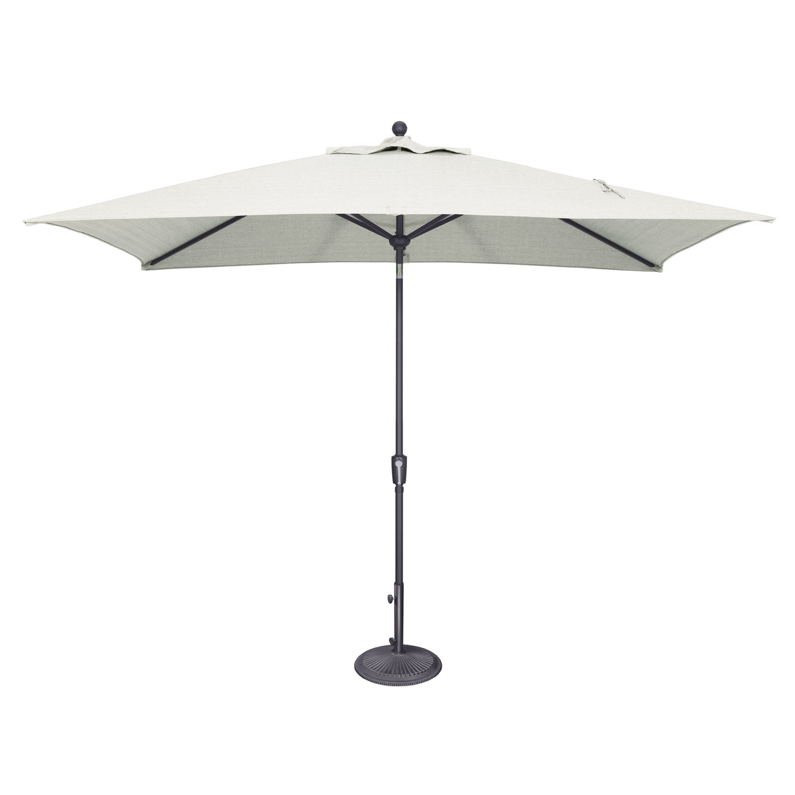Launceston 78'' Outdoor Umbrella, Anthracite, Natural Sunbrella Acrylic