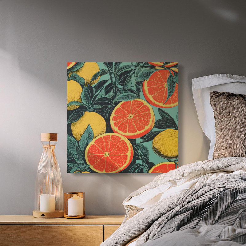 Rowden Wrapped Canvas Print Set, 14x14