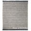 Diagonal Wool Area Rug in Brown/Charcoal/Ivory-728094777