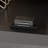 Modern 2-Door Glass Bathroom Linen Cabinet