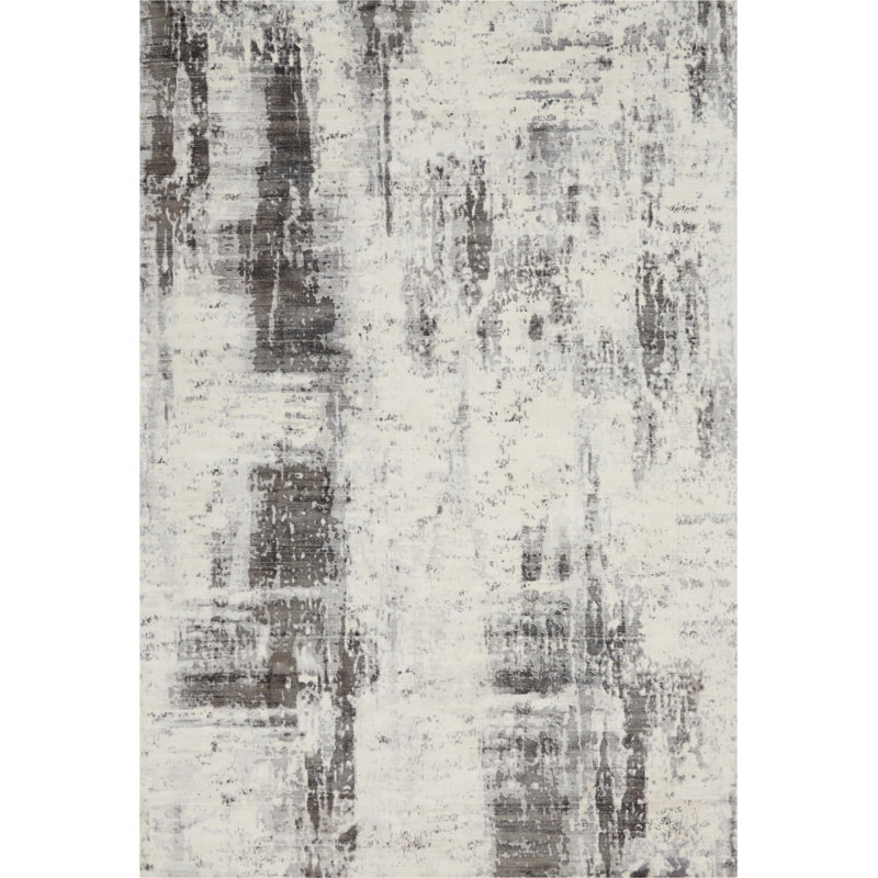 Sabara Rayon Abstract Indoor Rug, Runner 2'3" x 8'