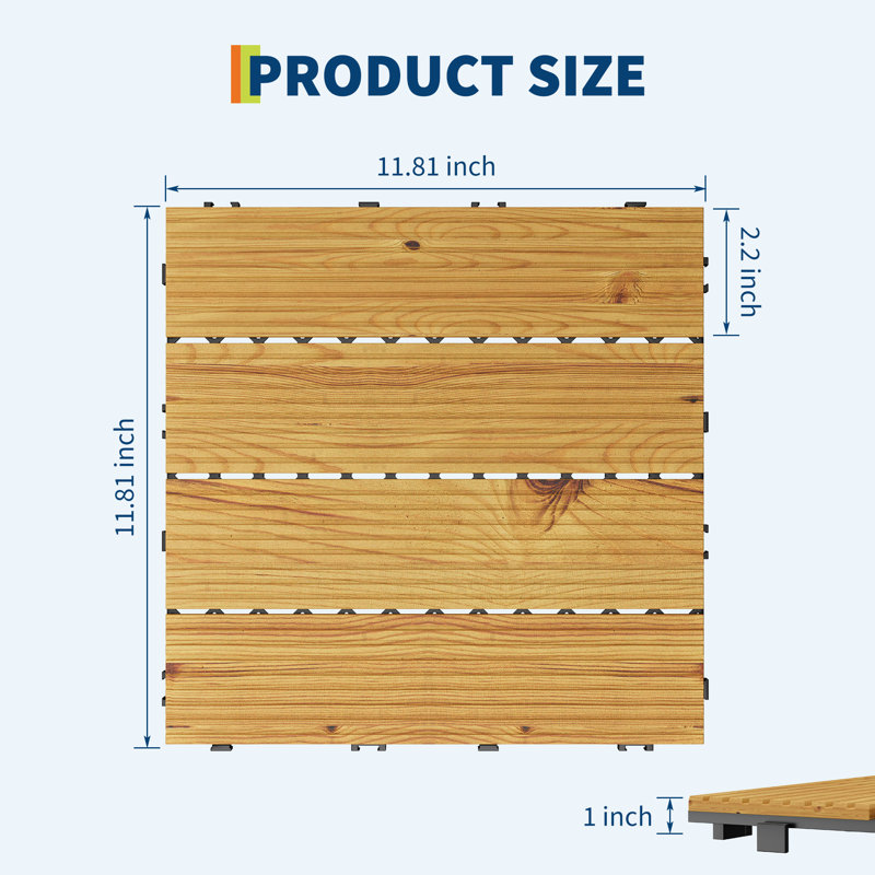 Laminate Flooring, Light Natural