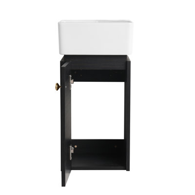 Bathroom Vanity With Sink 12 Inch For Small Bathroom