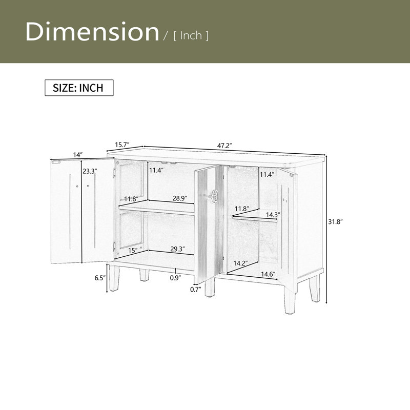 Armoire Fraxinus Mandschuric simple et simple en placage de bois massif avec trois portes en acacia massif