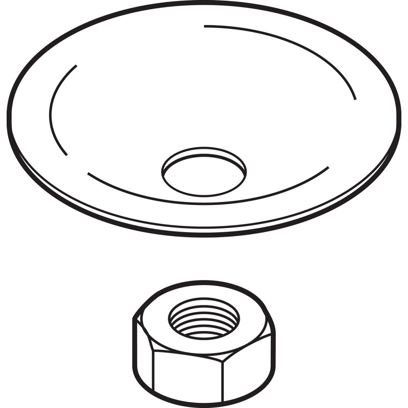 Core 100/300/400 Series Washer and Nut