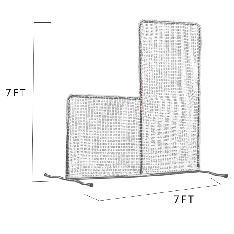 GaGalileo Fabric Goal with Carrying Case, White