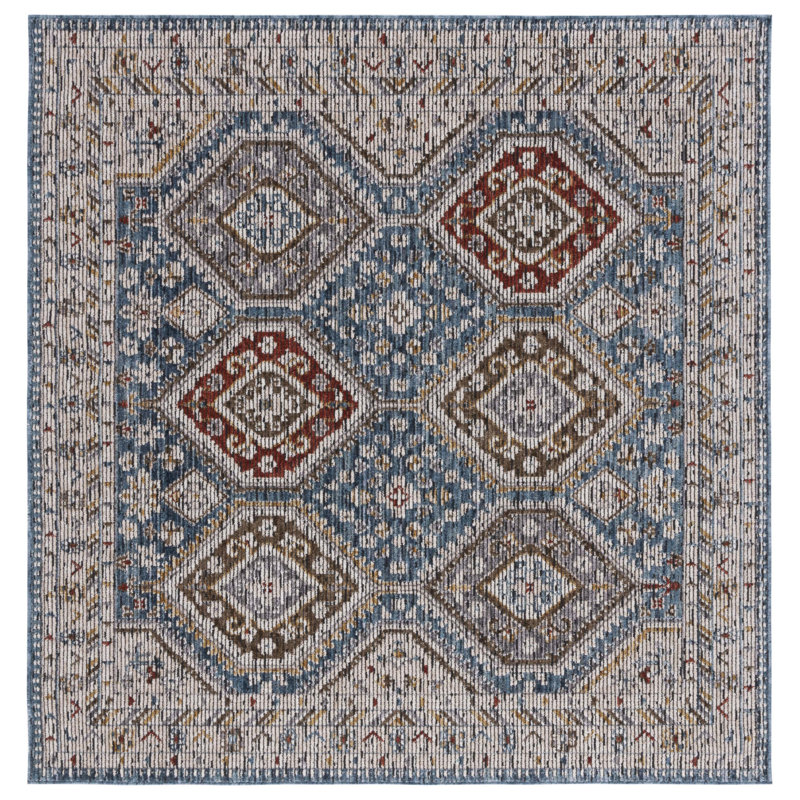 Sierra Performance Oriental Rug, Square 6'