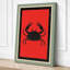 Bold Crab Art Deco - Wrapped Canvas-1212183211-1212183382