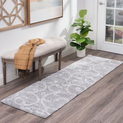 Tapis argenté Charo