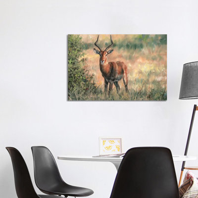 Impala 1 Piece Wrapped Canvas Wall Art