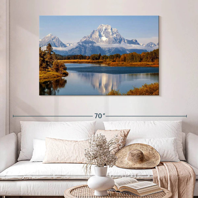 Alvord Mont Moran à Grand Teton, H 32 po x l 48 po