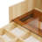 Makeup Vanity Table Set Vanity Desk Bedside Table Storage Cabinet With Mirror, 3 Drawers, Stool-1155531622