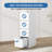 Abheek 4-Drawer Locking Metal Vertical Filing Cabinets – Home Office Filing Cabinets, Fits Legal/Letter/A4/F4, Full Assembly Required,White-93263705-124549715