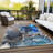 Kyrie Washable Abstract Indoor / Outdoor Rug-490832273