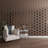 Marrakesh Adjustable Acrylic Decorative Slat Wall Panel Kit (12-Pack)-96913908-96913916