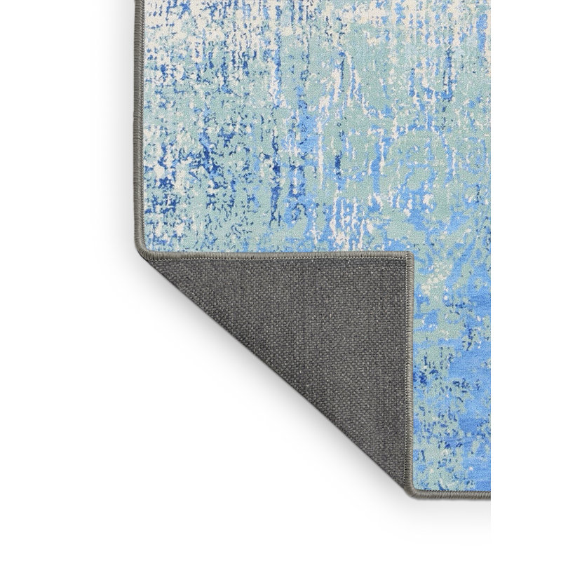 Hovey Abstract Indoor Rug, Rectangle 6' x 9'