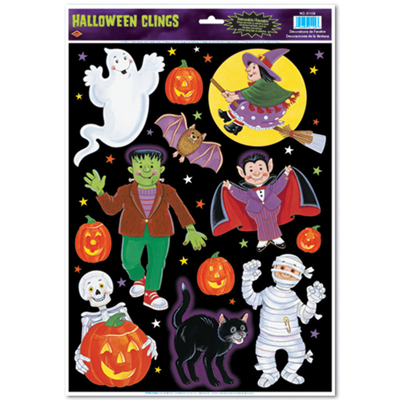 Ensemble de 12 personnages halloween Gaitan