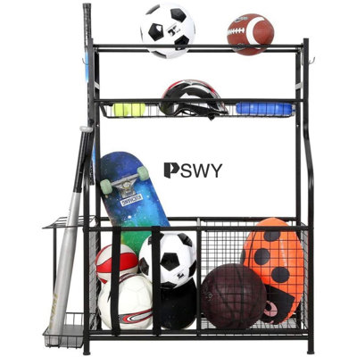 Steel Multi-Use Sports Rack
