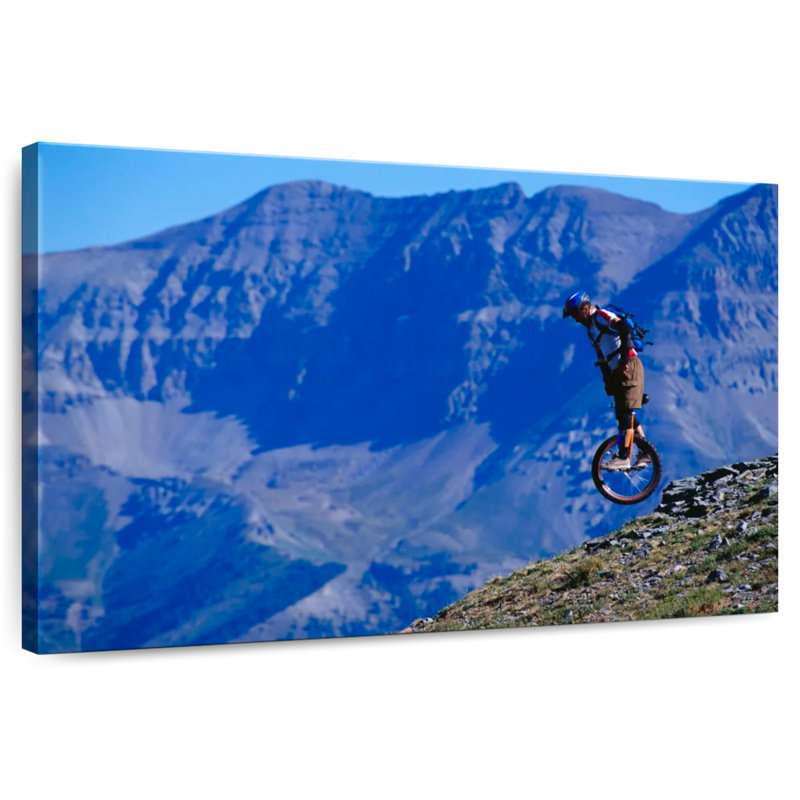 Meicycle montagne en pente, H 24 po x l 36 po