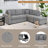 Mamounia 3-Piece Upholstered Sectional Sofa-1338751952