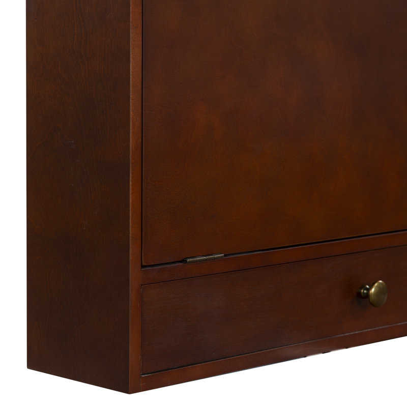 Bureau flottant Camus, Acajou