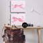«Sprinting Jungle Animals in bottes», ensemble de 2 toiles murales par Daphne Polselli-1400888125