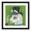 Lama et tuyau, art encadré-47565734-47565732