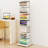 Zumar 49.6'' H 7 Tier Metal Invisible Bookshelf-672045495