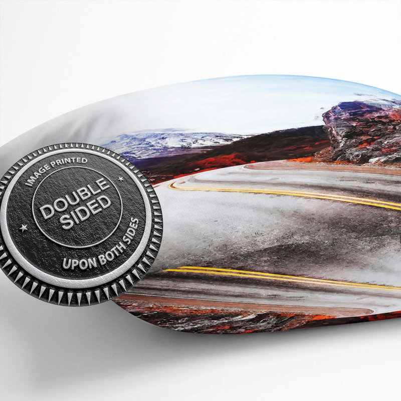 Through the Mountains in Argentina Cushion with Filling, 40cm H x 40cm W x 15cm D