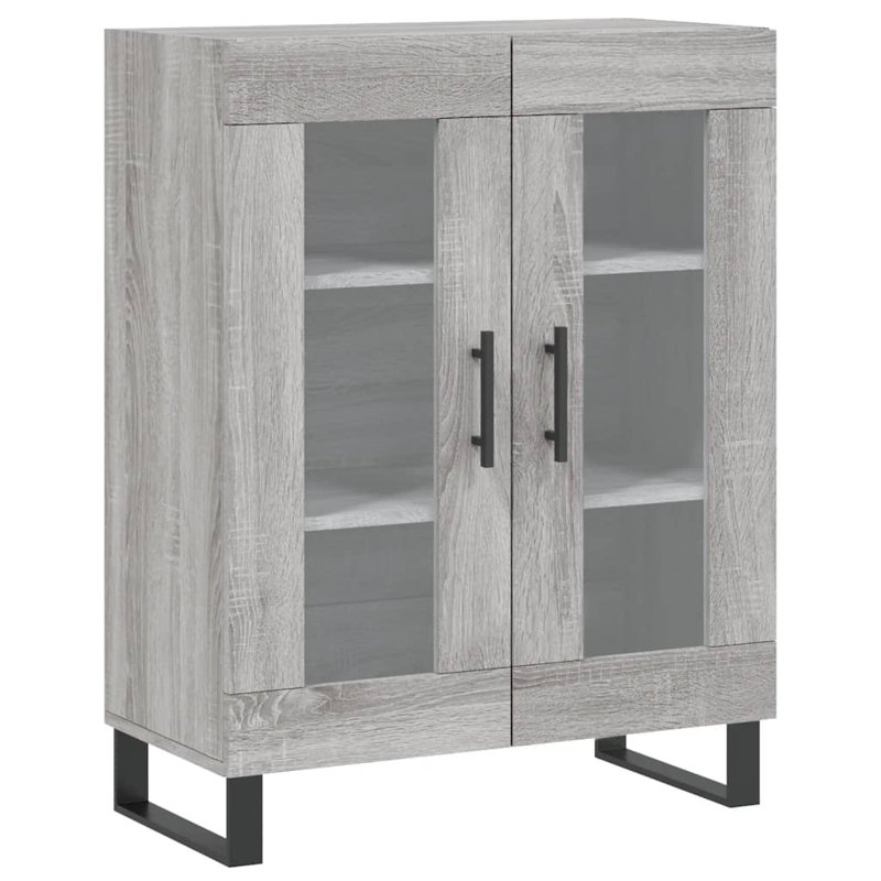 Neoga Display Cabinet, Grey Sonoma