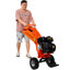 Déchiqueteuse-déchiqueteuse à bois 7ch, déchiqueteuse à déchiqueteuse de 7 pouces, capacité de 3 pouces, capacité de 212cc alimentée au gaz avec goulotte d'alimentation prolongée pour les branches, les branches et les débris de jardin