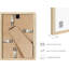 Cadre photo en bois massif - ensemble de 9-98044694-98044687