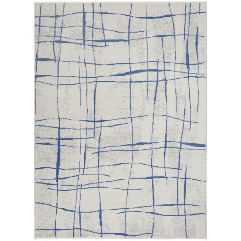 Abstract Indoor Rug, Rectangle 4' x 6'