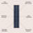 Braylyn Trellis Stripe Machine-Washable Navy/Gray Rug-34642906