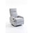 Short Plush Manual Button Armchair Sofa-1452172808