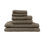 Ensemble de serviettes de bain gaufrées - 6 pièces 100% coton naturel à séchage rapide, absorbant, style moderne