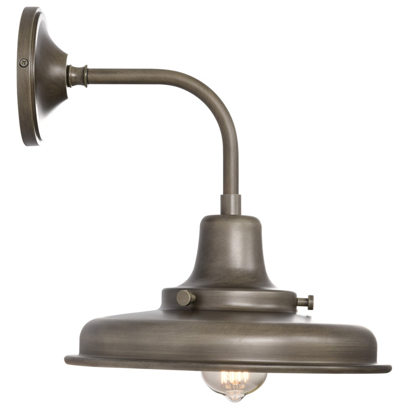 Ander Morris - Lanterne d'extérieur, Bronze, H 13,38 po x l 12 po x P 13,55 po, Bronze brillant