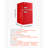 Mini Fridge with Freezer 3.2 Cu.Ft Two Door Compact Refrigerator Dorm Red