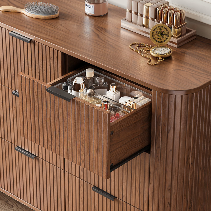 Commode double l 9,7 po Foye, Noyer