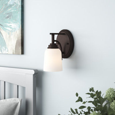 Brucker Steel Armed Sconce