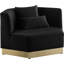 Fauteuil en velours de 47,75 po Marquis-1379466764