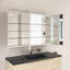 Pharmacie rectangulaire avec miroir-718095501