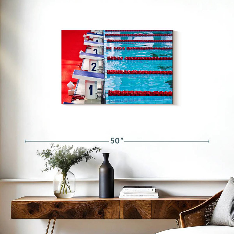 Sireci Swimming League, 20" H x 30" W